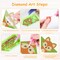 8-Piece Diamond Art Bookmarks Kit – Rhinestone Crystal Corner Bookmarks with Tassels, DIY Triangle Diamond Painting Craft Set for Book Lovers, Animal Design Handmade Gift Supplies